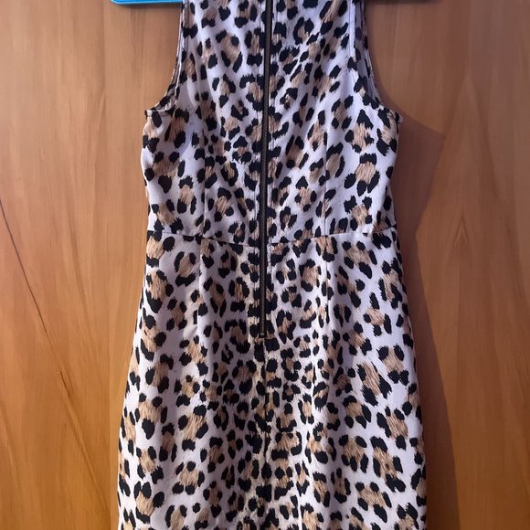 MINKPINK Mini Leopard Dress S - Picture 5 of 8